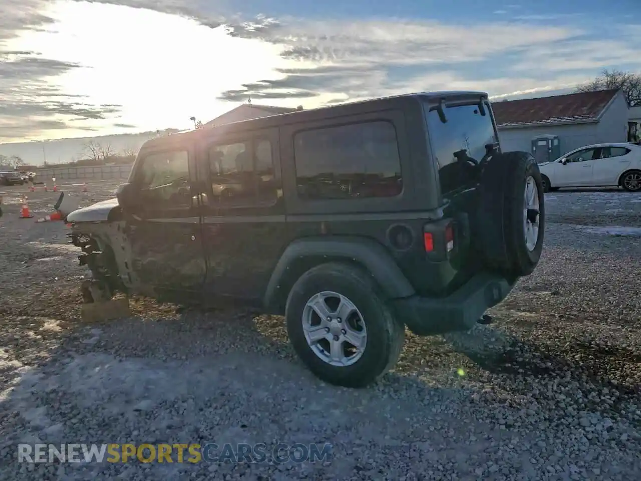 2 Фотография поврежденного автомобиля 1C4HJXDG6MW779875 JEEP WRANGLER 2021