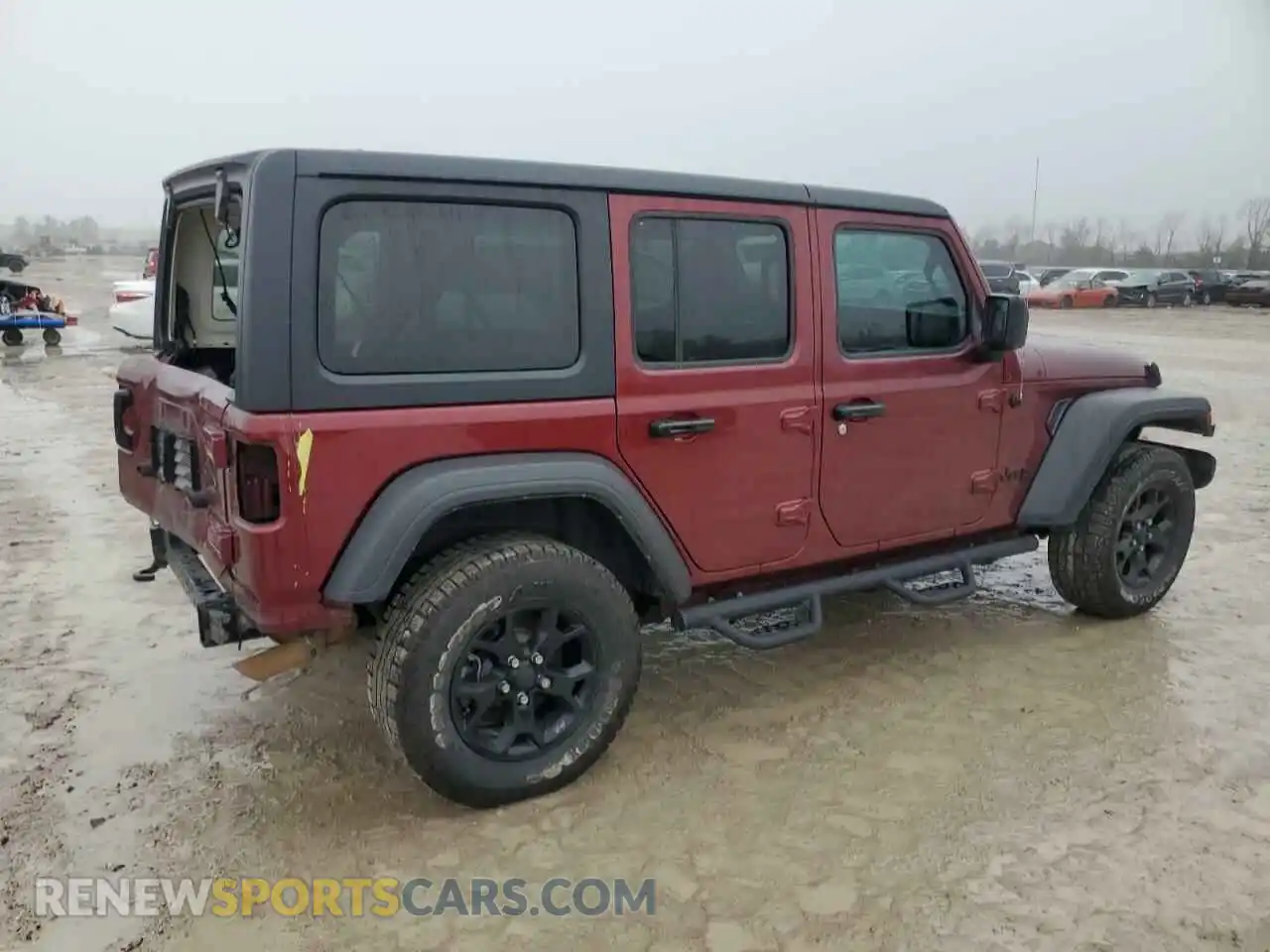 3 Photograph of a damaged car 1C4HJXDG7MW814908 JEEP WRANGLER 2021