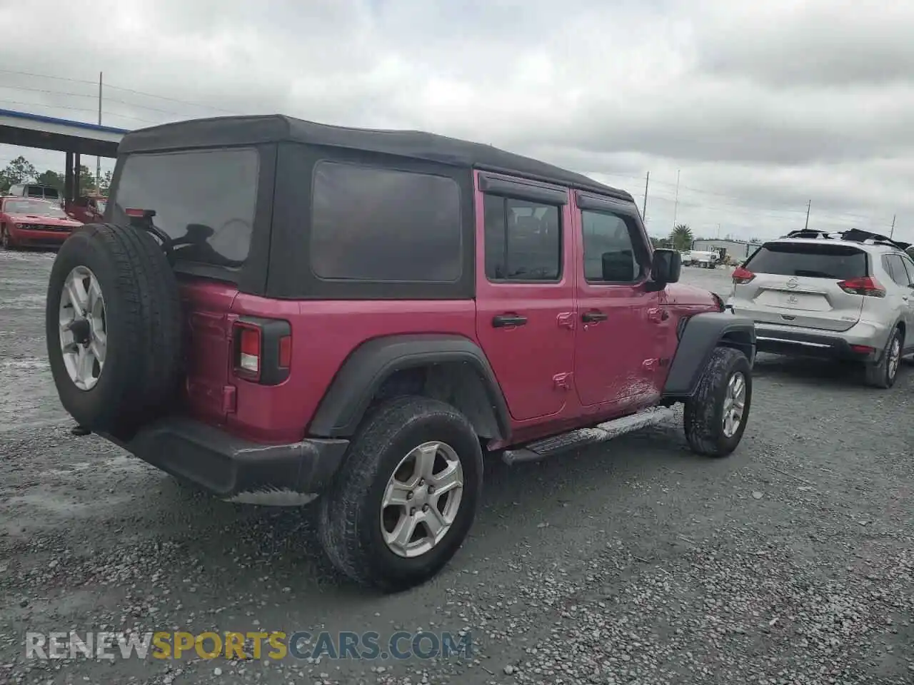3 Photograph of a damaged car 1C4HJXDG7MW868760 JEEP WRANGLER 2021