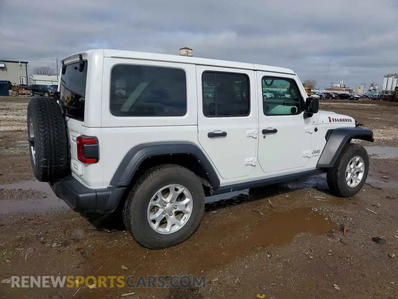 3 Photograph of a damaged car 1C4HJXDG8MW662945 JEEP WRANGLER 2021