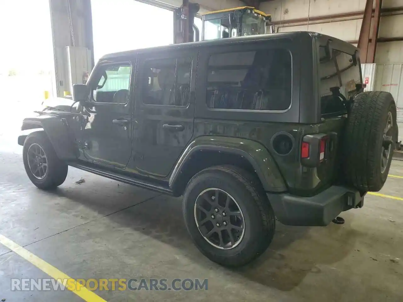 2 Photograph of a damaged car 1C4HJXDG9MW607209 JEEP WRANGLER 2021