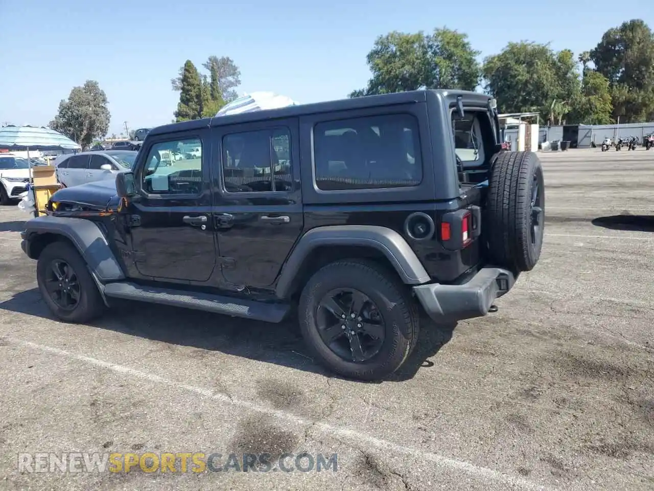 2 Фотография поврежденного автомобиля 1C4HJXDGXMW512139 JEEP WRANGLER 2021