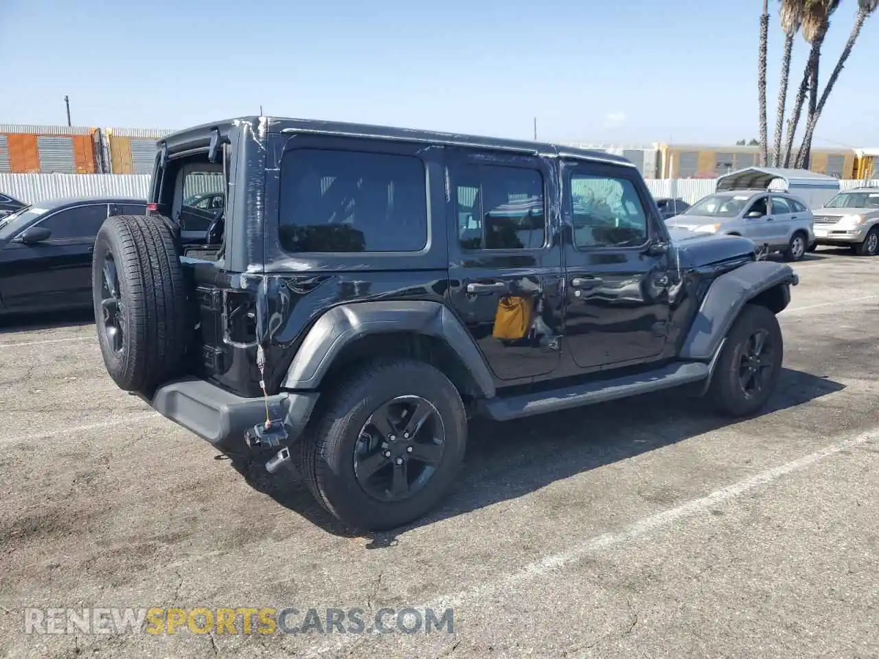 3 Фотография поврежденного автомобиля 1C4HJXDGXMW512139 JEEP WRANGLER 2021