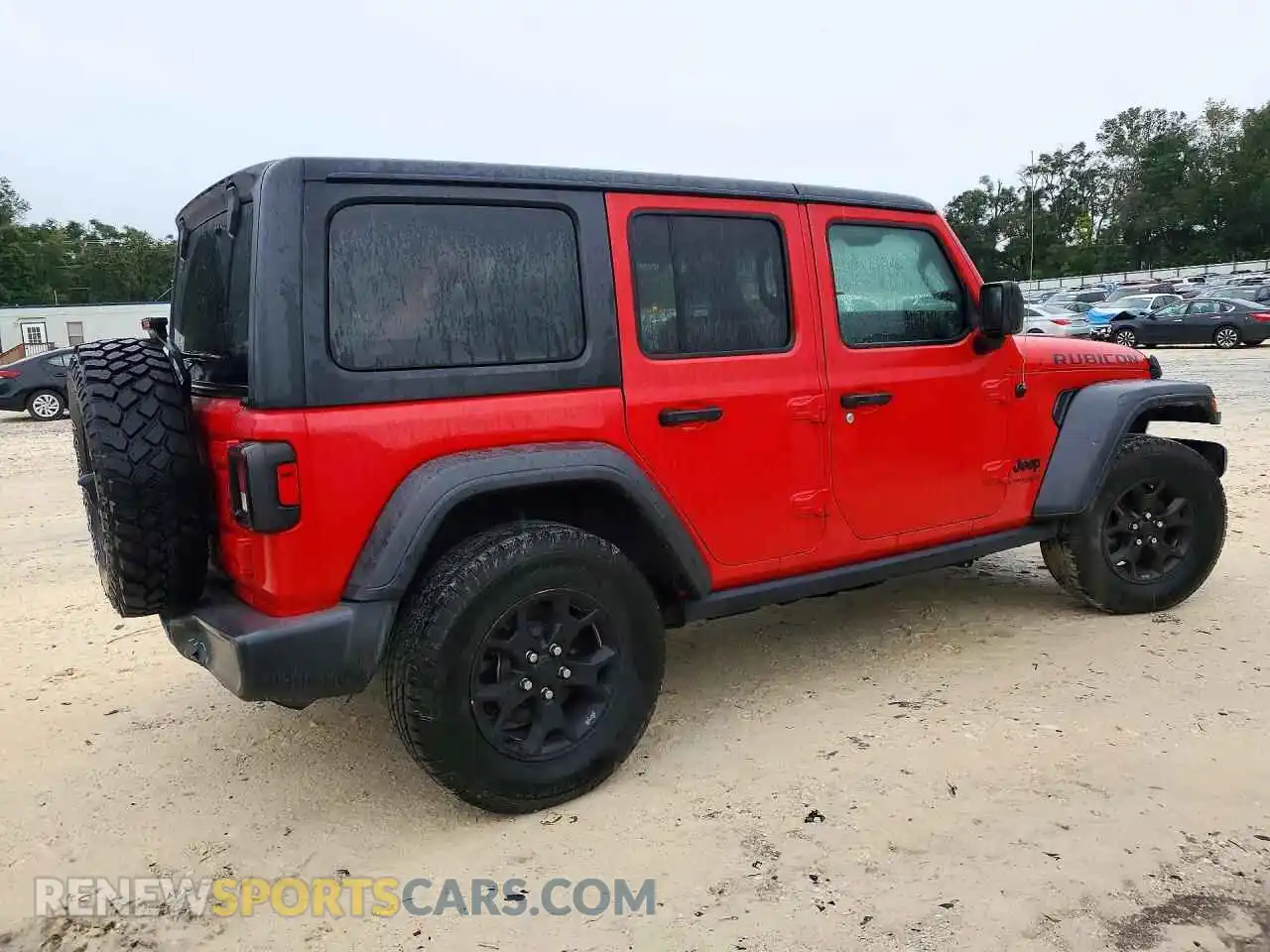 3 Photograph of a damaged car 1C4HJXDGXMW648903 JEEP WRANGLER 2021
