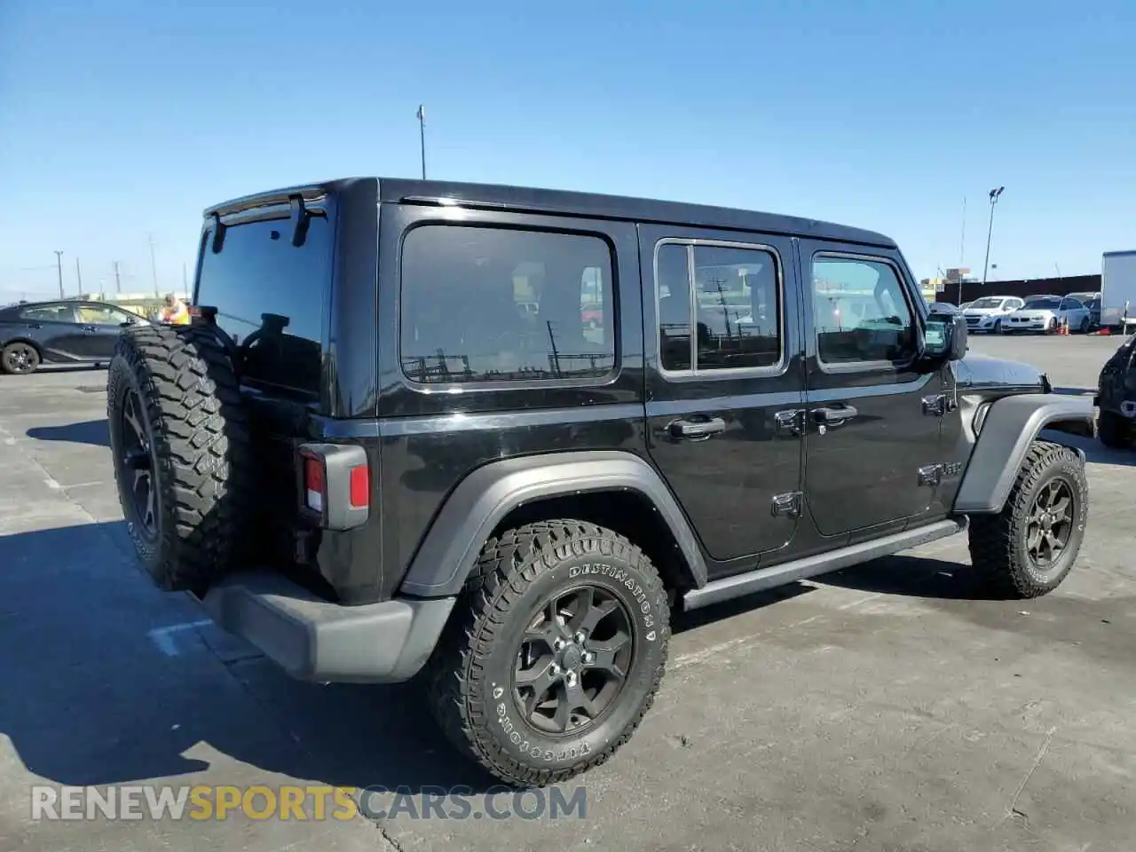 3 Photograph of a damaged car 1C4HJXDGXMW714608 JEEP WRANGLER 2021