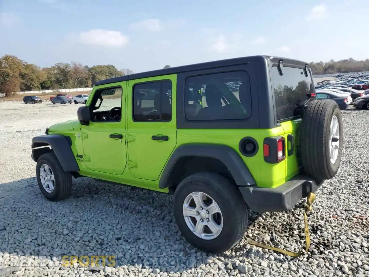 2 Photograph of a damaged car 1C4HJXDGXMW789566 JEEP WRANGLER 2021