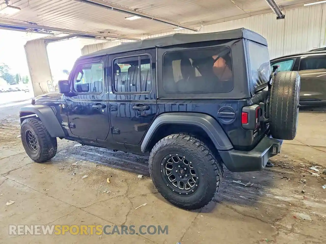 2 Photograph of a damaged car 1C4HJXDM0MW594713 JEEP WRANGLER 2021