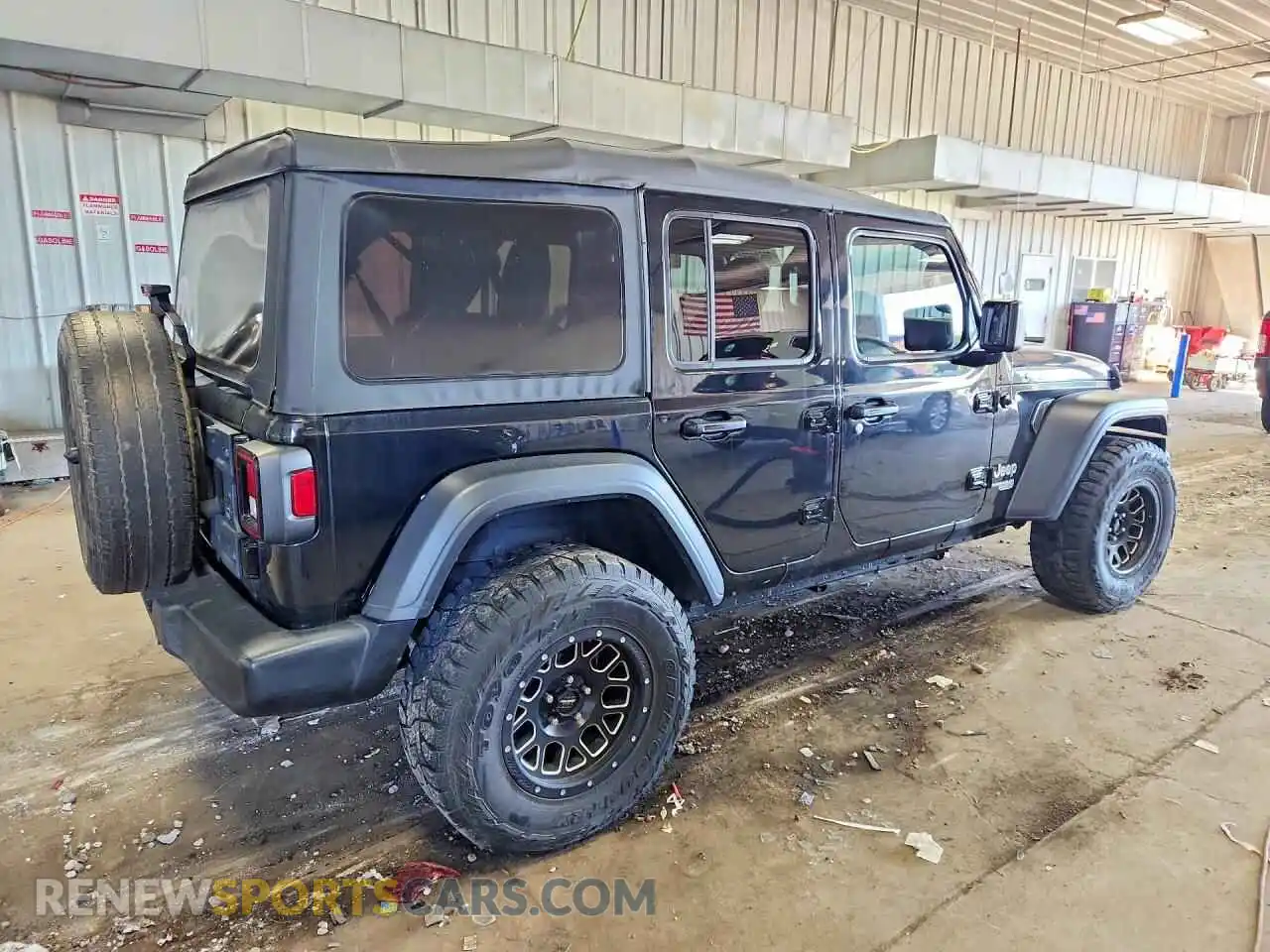 3 Photograph of a damaged car 1C4HJXDM0MW594713 JEEP WRANGLER 2021