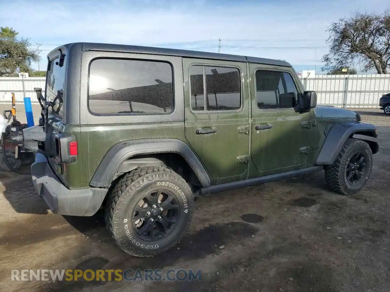 3 Photograph of a damaged car 1C4HJXDM0MW655574 JEEP WRANGLER 2021