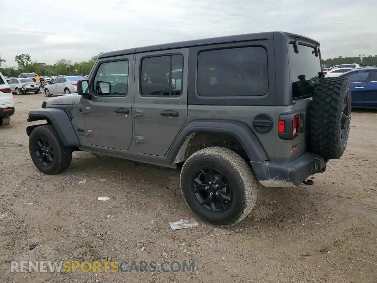2 Photograph of a damaged car 1C4HJXDM2MW584118 JEEP WRANGLER 2021