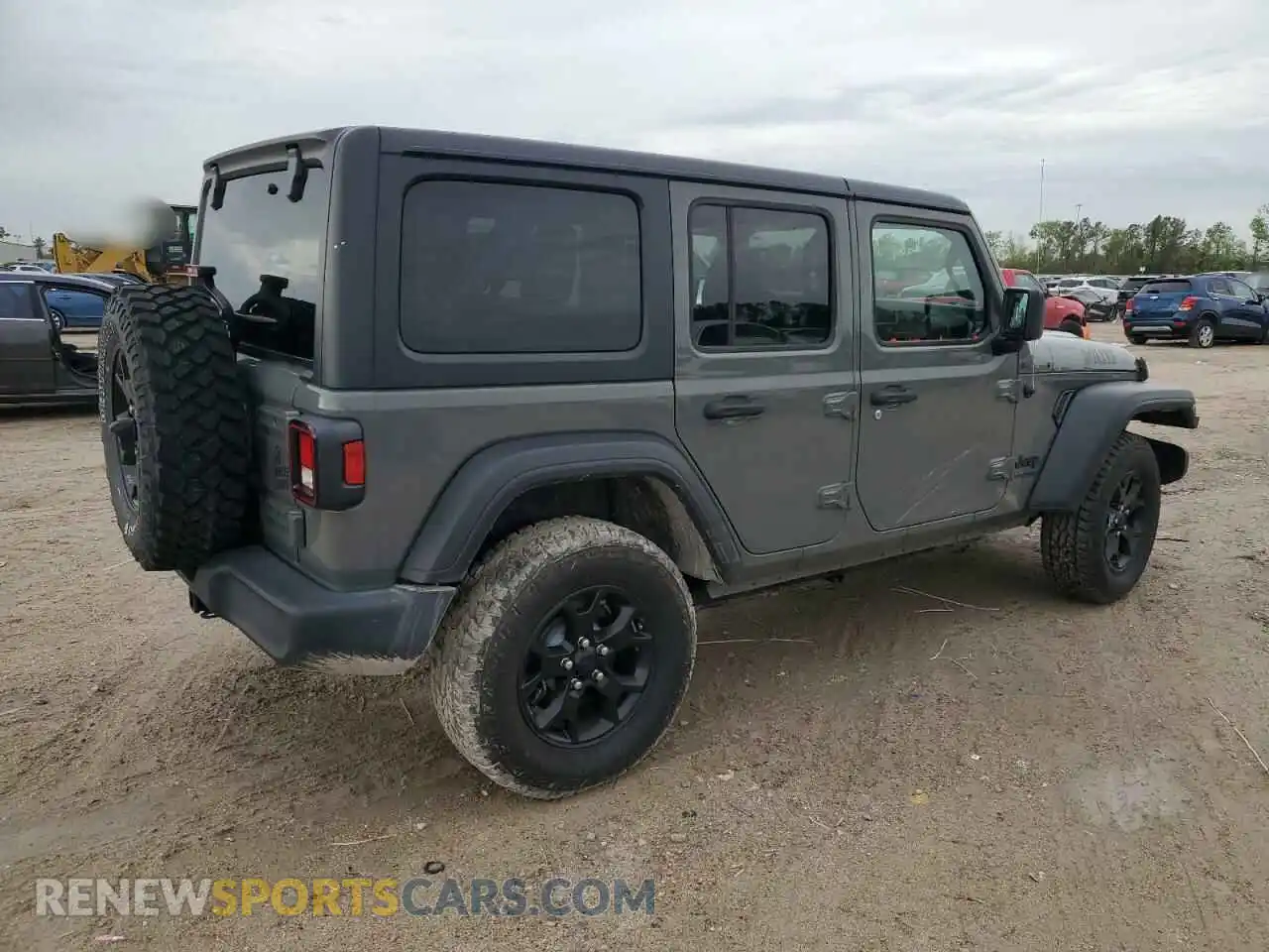 3 Photograph of a damaged car 1C4HJXDM2MW584118 JEEP WRANGLER 2021