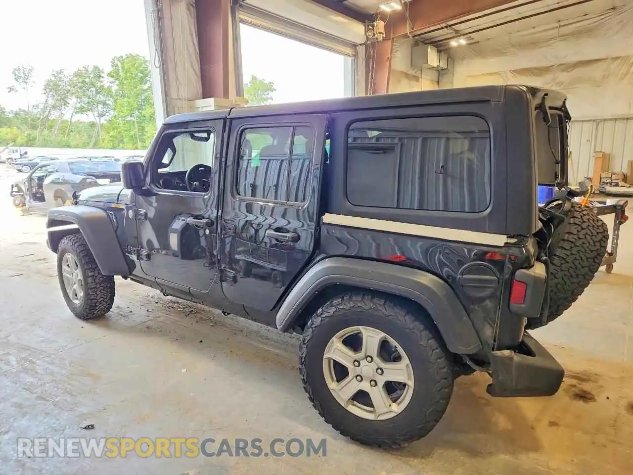 2 Photograph of a damaged car 1C4HJXDM4MW771845 JEEP WRANGLER 2021