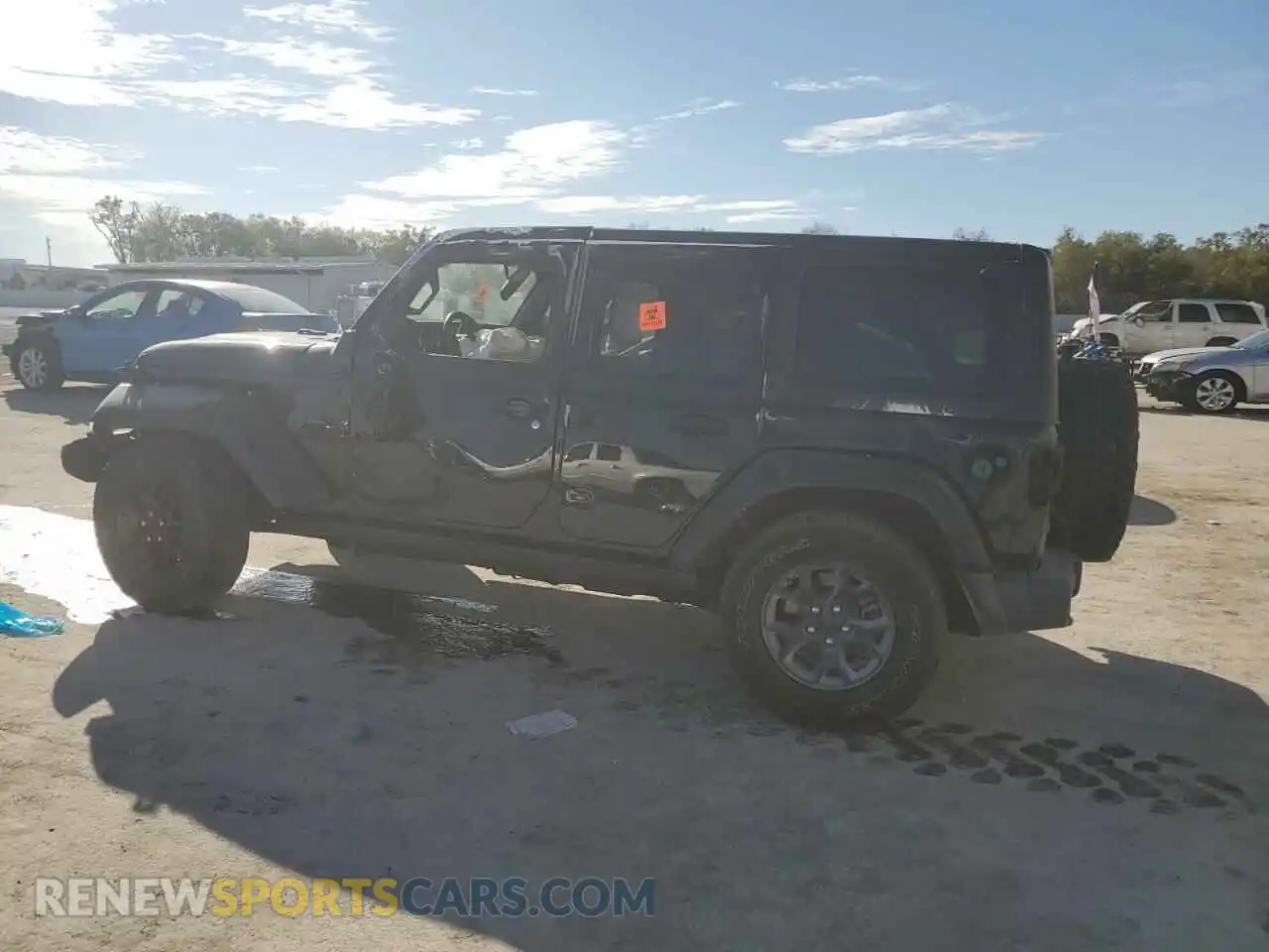 2 Photograph of a damaged car 1C4HJXDM8MW530712 JEEP WRANGLER 2021