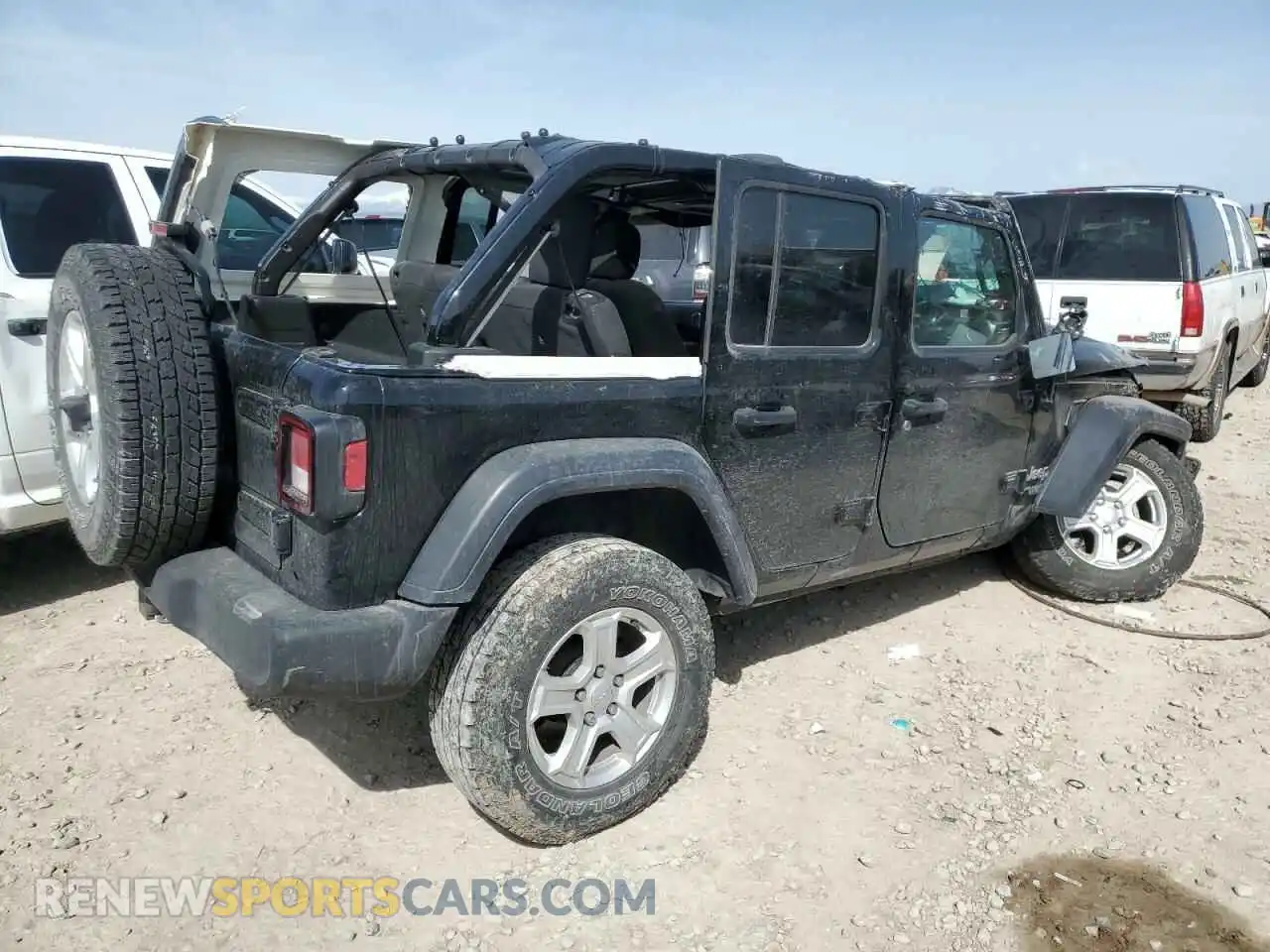 3 Photograph of a damaged car 1C4HJXDM8MW581546 JEEP WRANGLER 2021