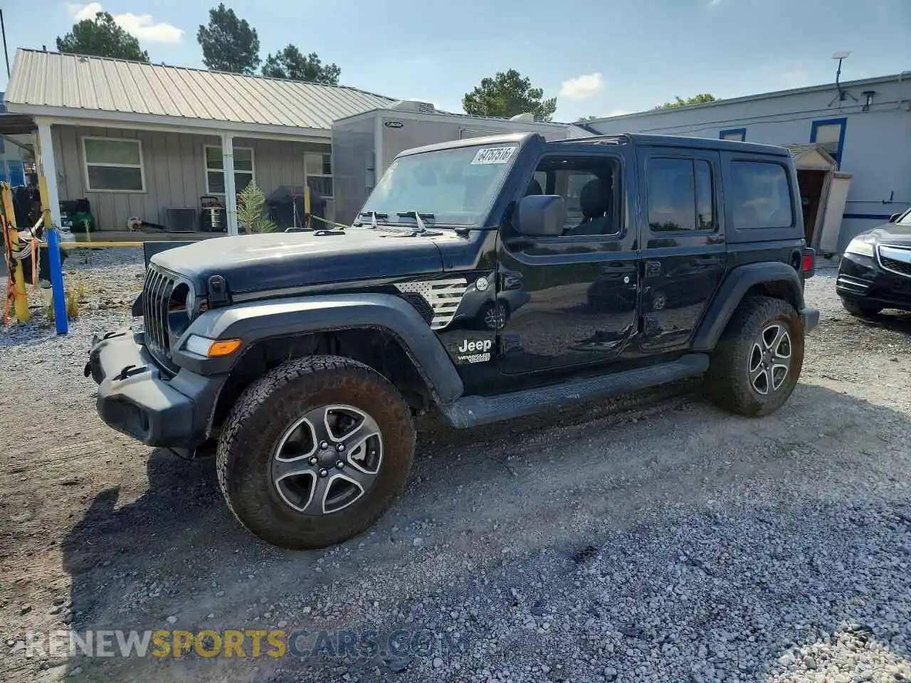 1 fotografías del automóvil dañado 1C4HJXDN0MW521267 JEEP WRANGLER 2021