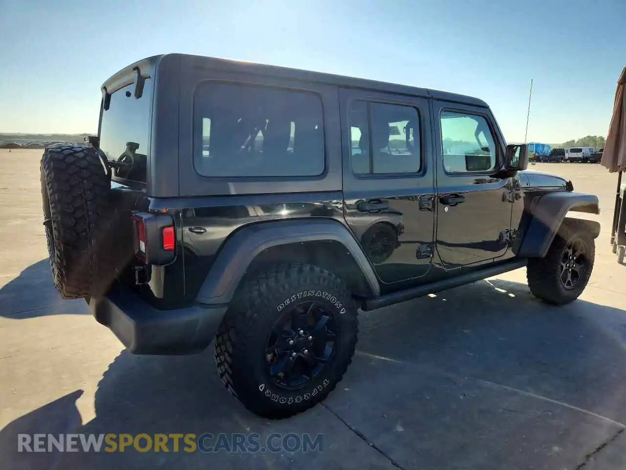 3 Photograph of a damaged car 1C4HJXDN0MW816336 JEEP WRANGLER 2021