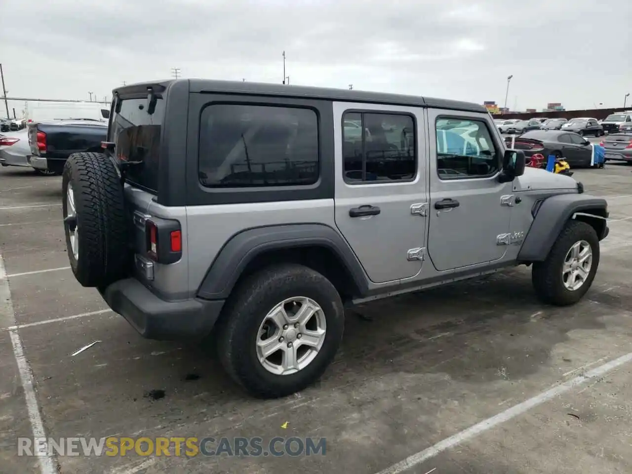 3 Photograph of a damaged car 1C4HJXDN2MW515423 JEEP WRANGLER 2021