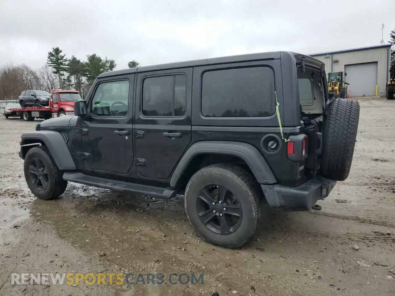 2 Фотография поврежденного автомобиля 1C4HJXDN2MW796669 JEEP WRANGLER 2021