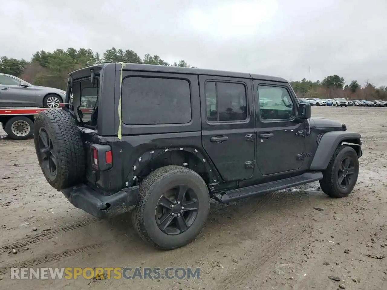 3 Фотография поврежденного автомобиля 1C4HJXDN2MW796669 JEEP WRANGLER 2021