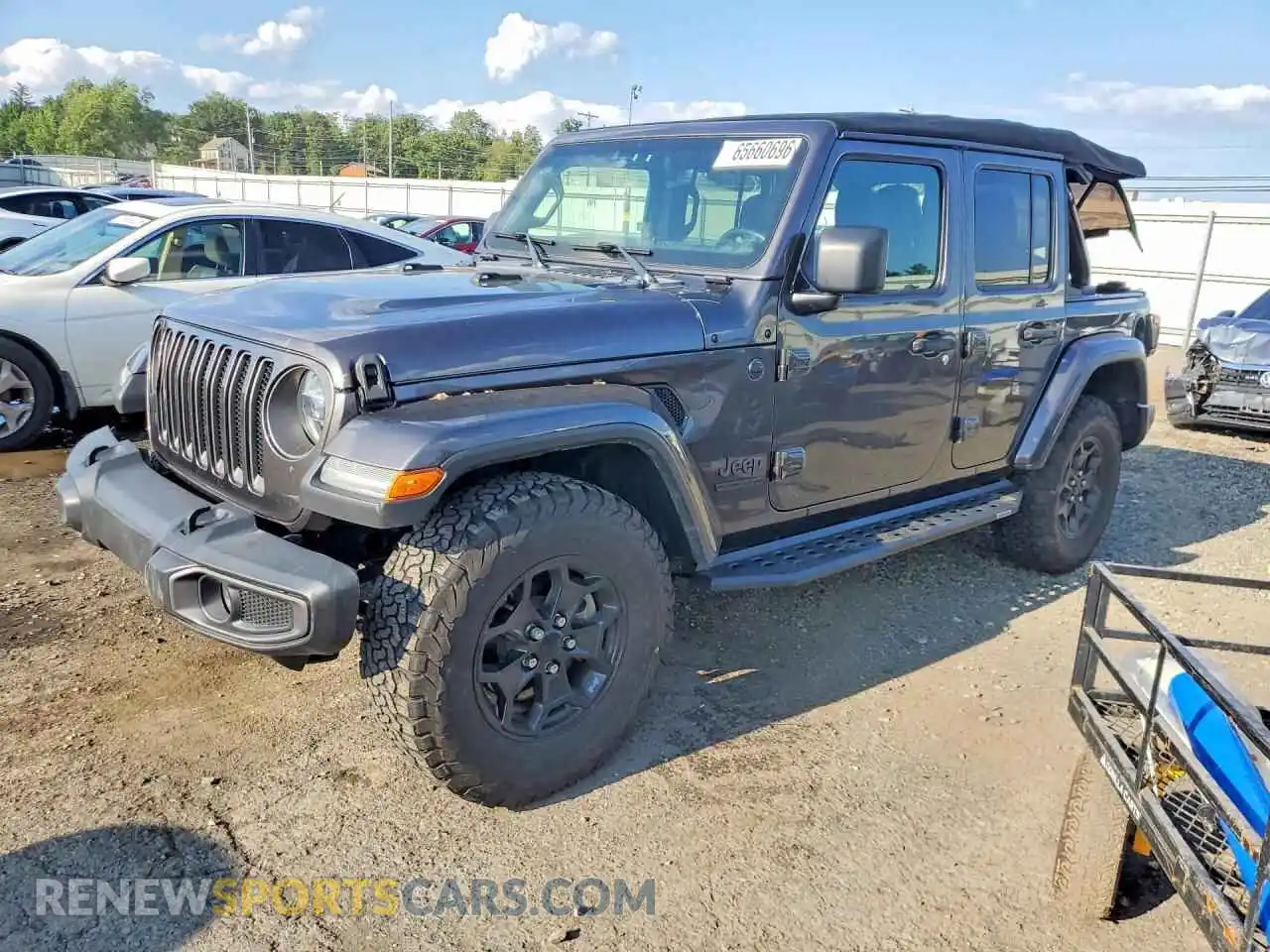 1 fotografías del automóvil dañado 1C4HJXDN3MW617751 JEEP WRANGLER 2021
