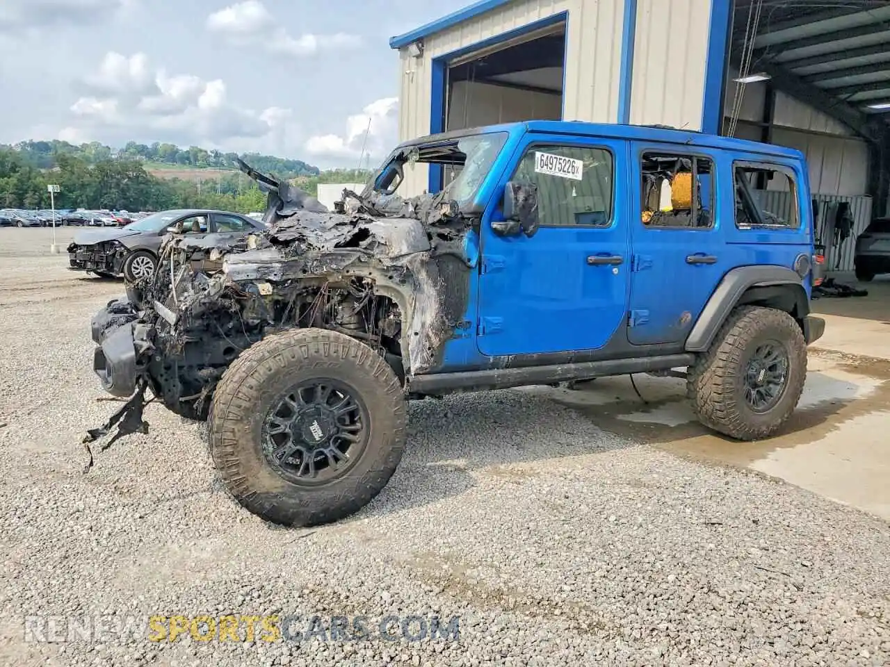 1 Фотография поврежденного автомобиля 1C4HJXDN3MW683247 JEEP WRANGLER 2021