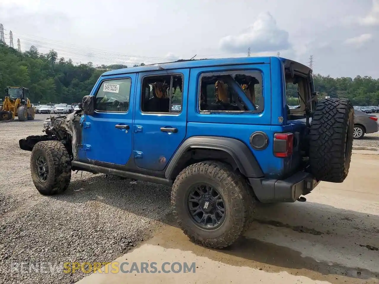 2 Фотография поврежденного автомобиля 1C4HJXDN3MW683247 JEEP WRANGLER 2021