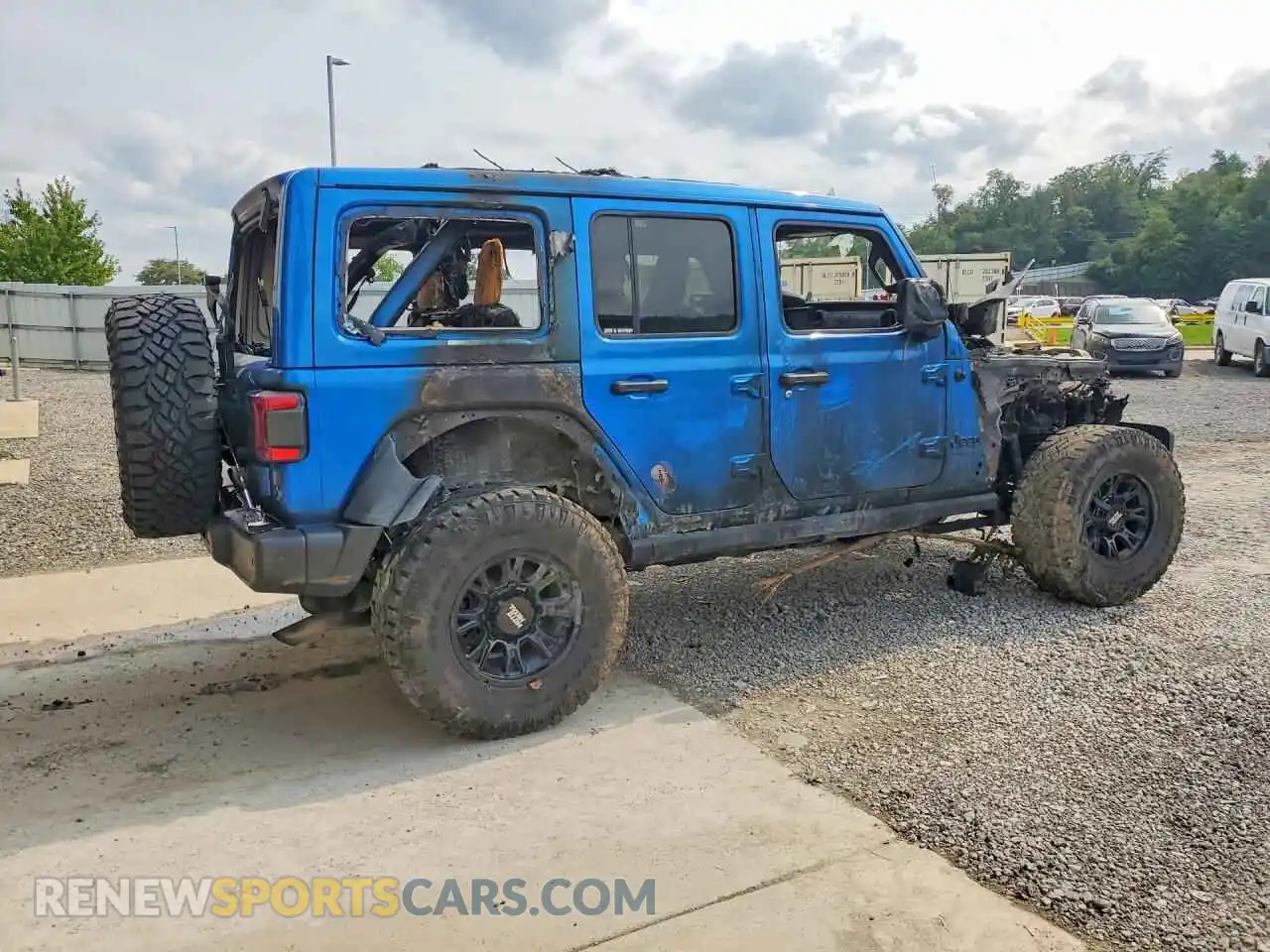 3 Фотография поврежденного автомобиля 1C4HJXDN3MW683247 JEEP WRANGLER 2021