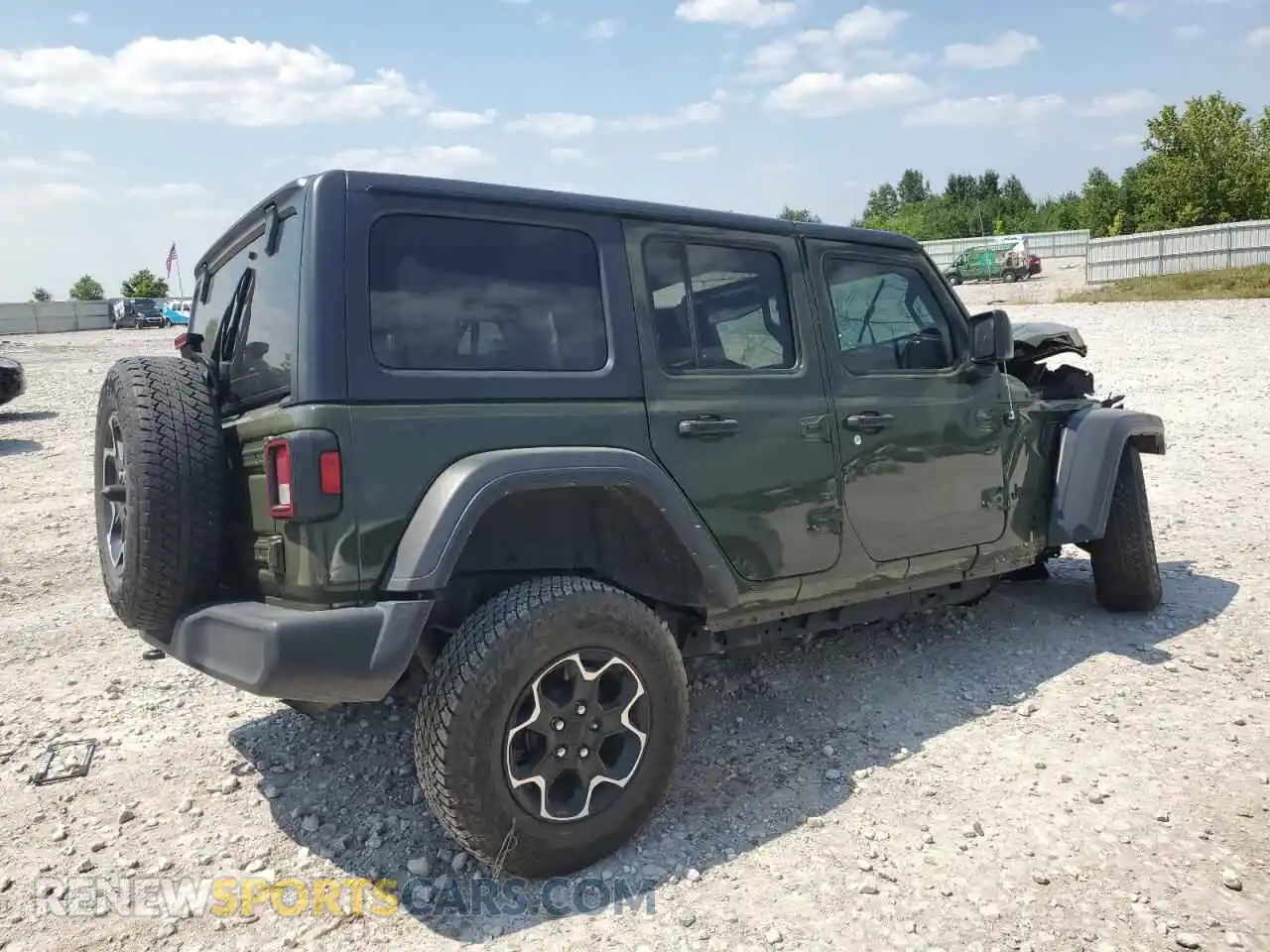 3 Photograph of a damaged car 1C4HJXDN3MW711810 JEEP WRANGLER 2021
