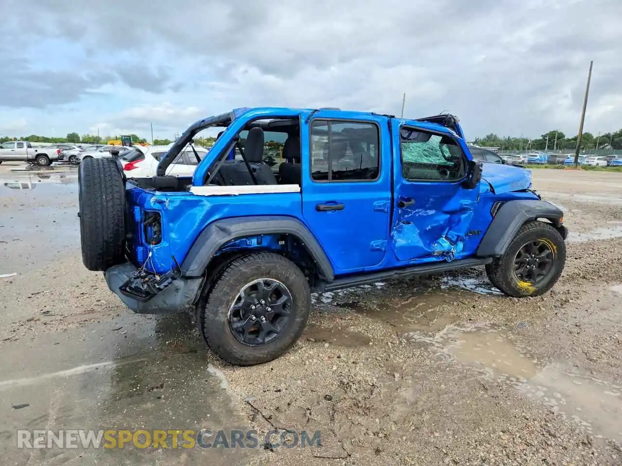 3 Фотография поврежденного автомобиля 1C4HJXDN3MW730731 JEEP WRANGLER 2021
