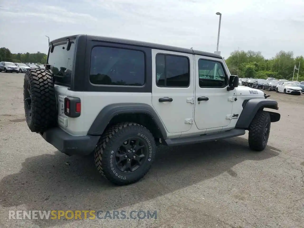 3 Photograph of a damaged car 1C4HJXDN3MW731183 JEEP WRANGLER 2021