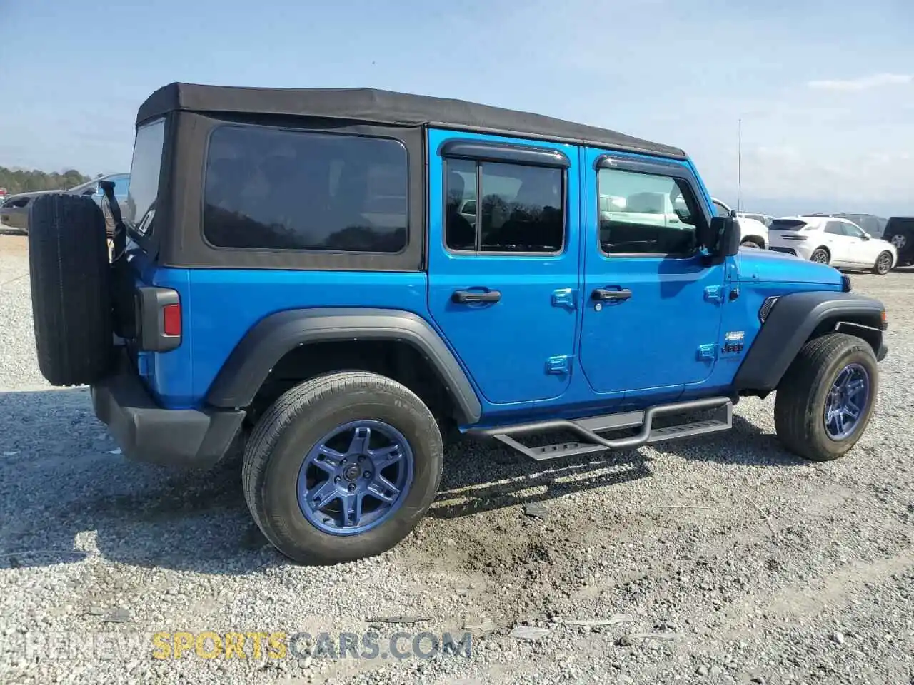 3 Photograph of a damaged car 1C4HJXDN3MW738862 JEEP WRANGLER 2021
