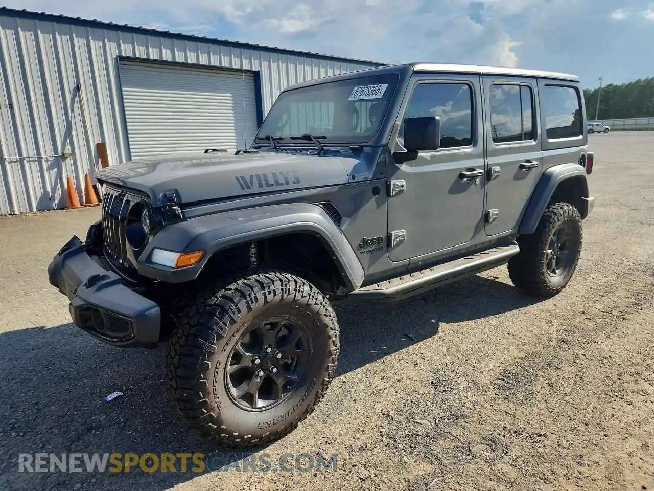 1 fotografías del automóvil dañado 1C4HJXDN3MW741633 JEEP WRANGLER 2021