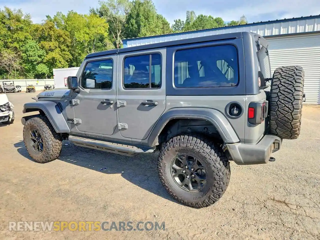 2 fotografías del automóvil dañado 1C4HJXDN3MW741633 JEEP WRANGLER 2021