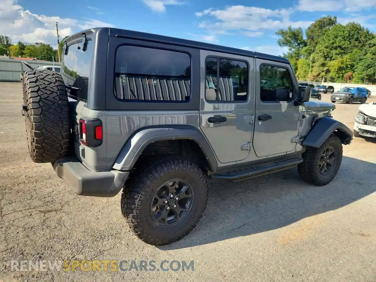 3 fotografías del automóvil dañado 1C4HJXDN3MW741633 JEEP WRANGLER 2021