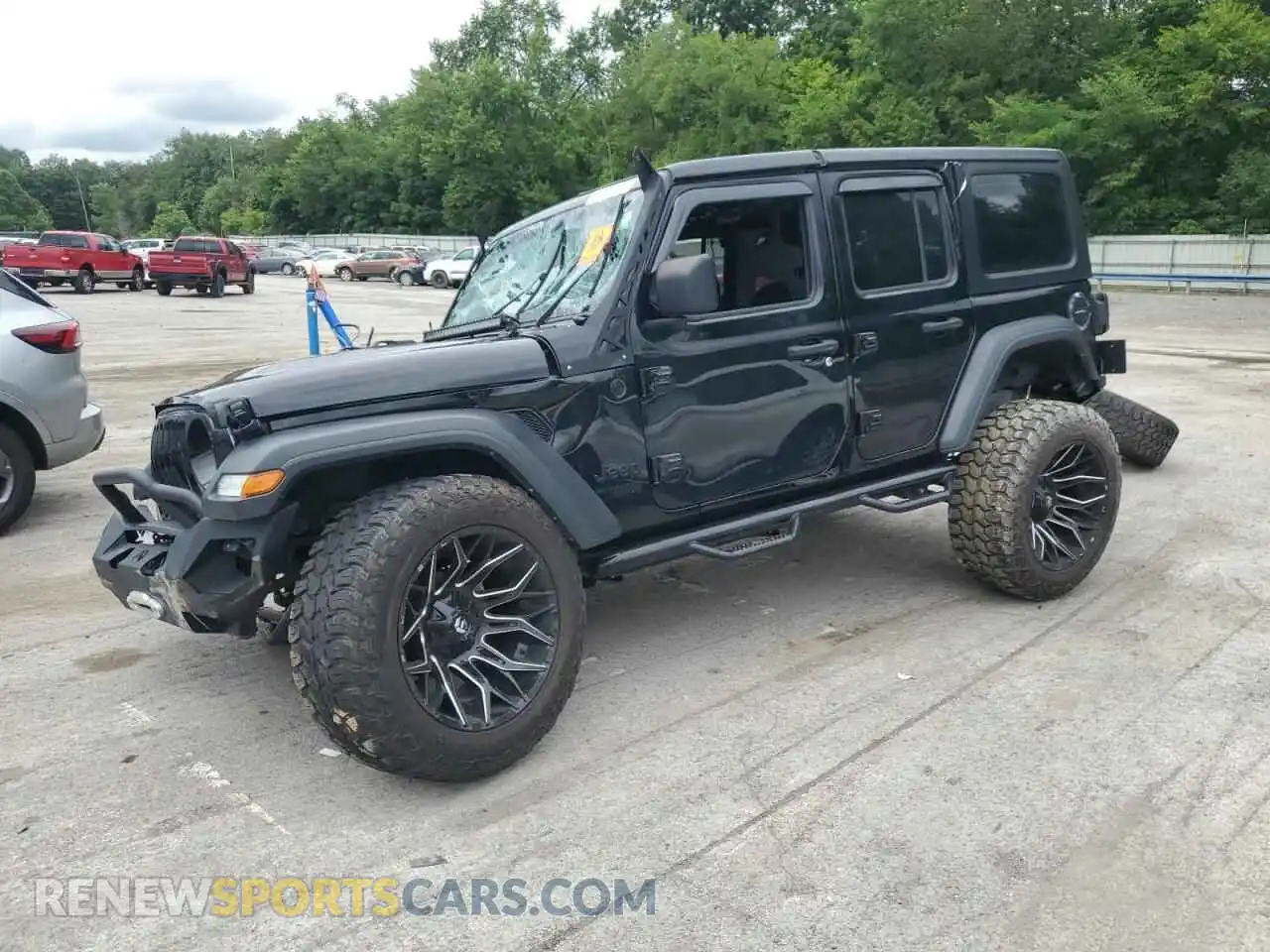 1 fotografías del automóvil dañado 1C4HJXDN3MW863747 JEEP WRANGLER 2021