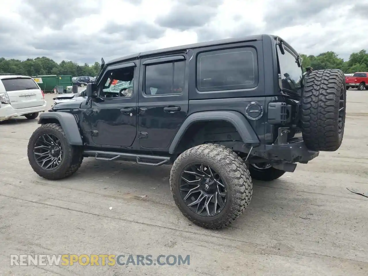 2 fotografías del automóvil dañado 1C4HJXDN3MW863747 JEEP WRANGLER 2021