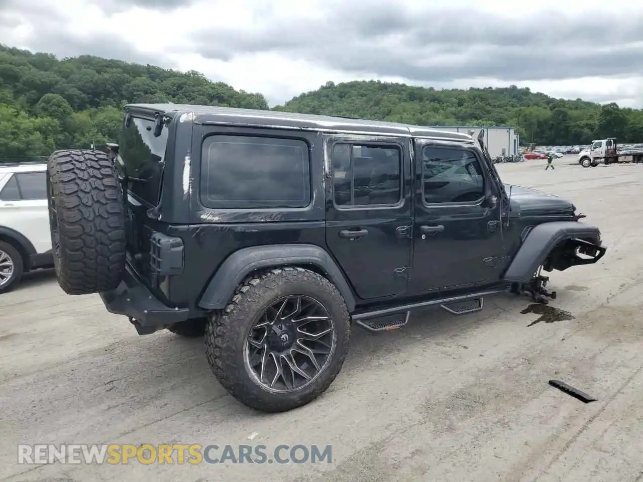 3 fotografías del automóvil dañado 1C4HJXDN3MW863747 JEEP WRANGLER 2021