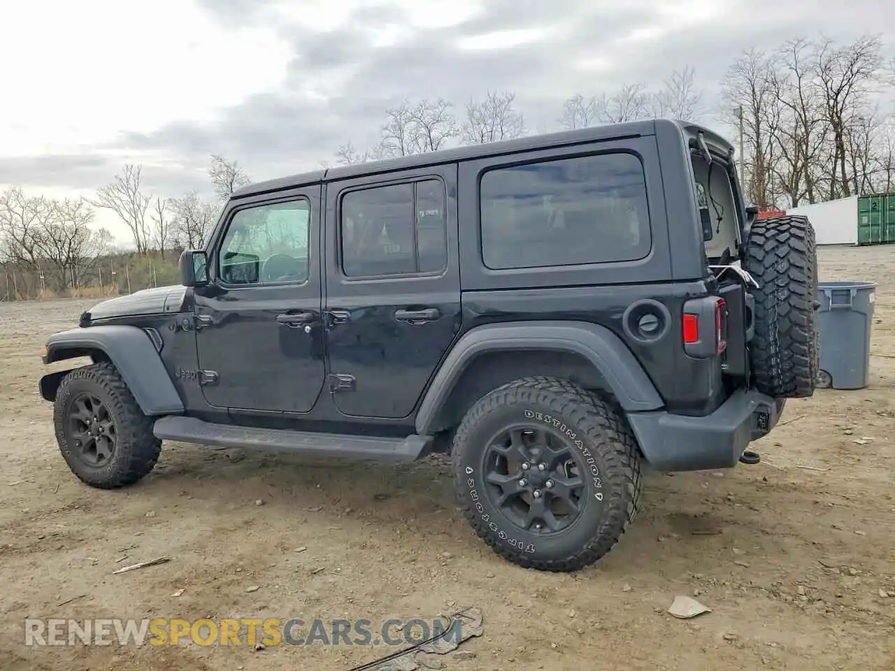 2 Photograph of a damaged car 1C4HJXDN3MW870486 JEEP WRANGLER 2021