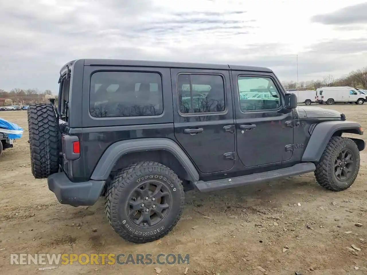 3 Photograph of a damaged car 1C4HJXDN3MW870486 JEEP WRANGLER 2021