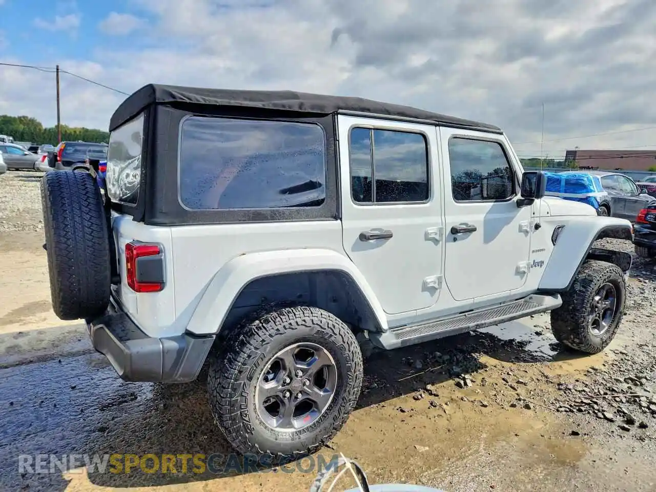 3 fotografías del automóvil dañado 1C4HJXDN4MW592259 JEEP WRANGLER 2021