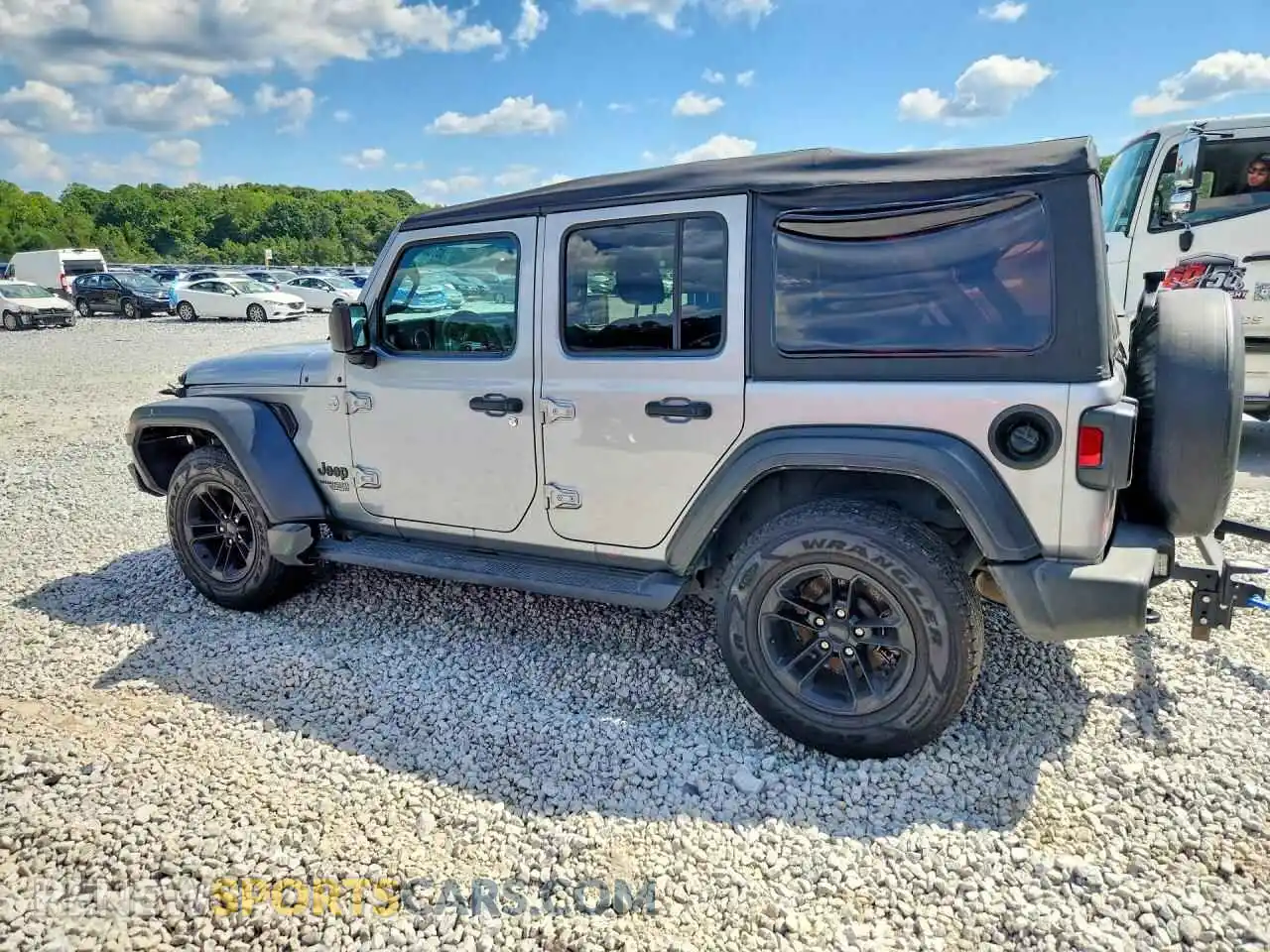 2 Photograph of a damaged car 1C4HJXDN4MW751720 JEEP WRANGLER 2021