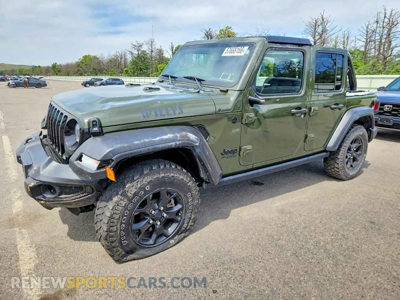 1 Фотография поврежденного автомобиля 1C4HJXDN4MW758960 JEEP WRANGLER 2021