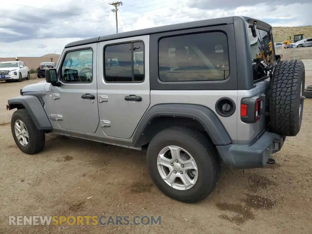 2 Photograph of a damaged car 1C4HJXDN5MW508028 JEEP WRANGLER 2021