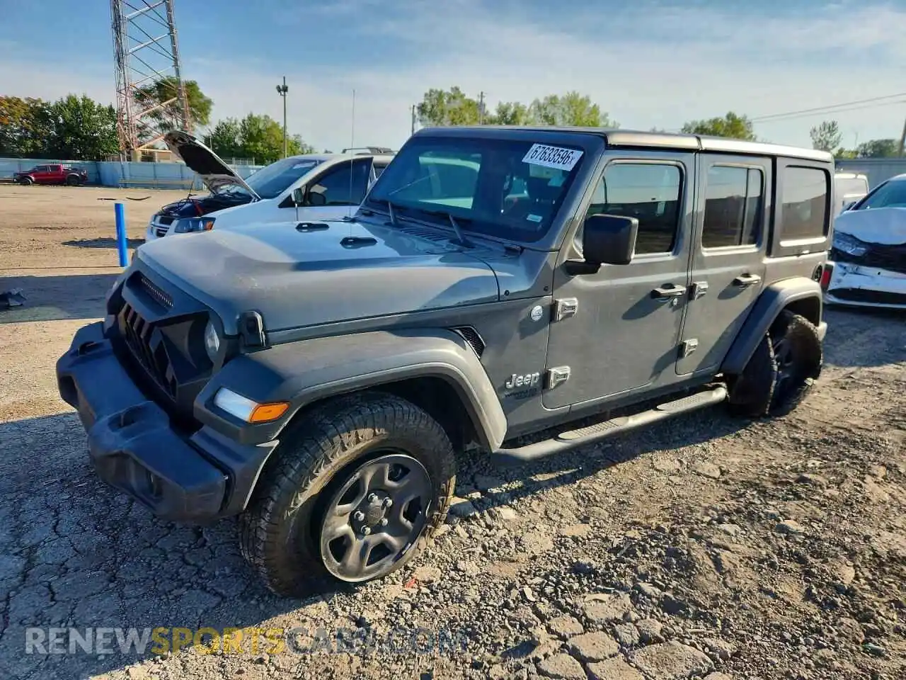 1 fotografías del automóvil dañado 1C4HJXDN6MW571154 JEEP WRANGLER 2021