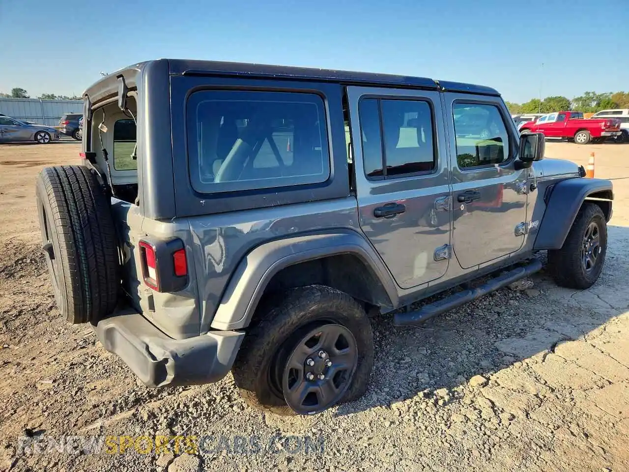 3 fotografías del automóvil dañado 1C4HJXDN6MW571154 JEEP WRANGLER 2021