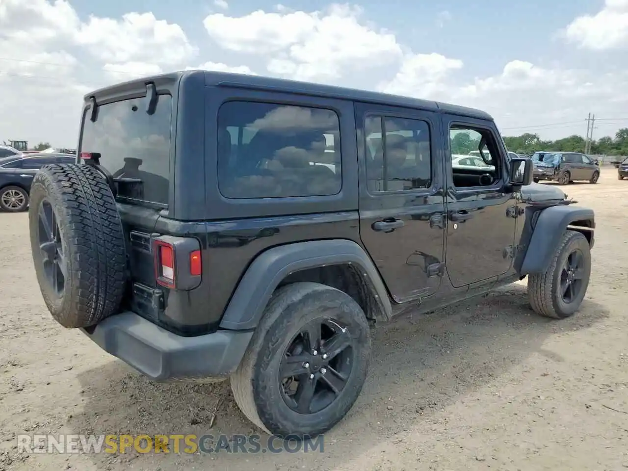 3 Photograph of a damaged car 1C4HJXDN7MW679279 JEEP WRANGLER 2021