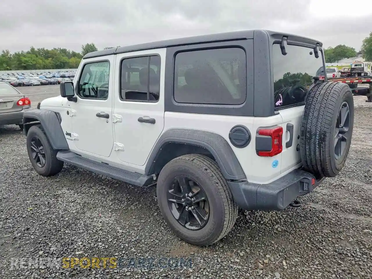2 Photograph of a damaged car 1C4HJXDN7MW788597 JEEP WRANGLER 2021