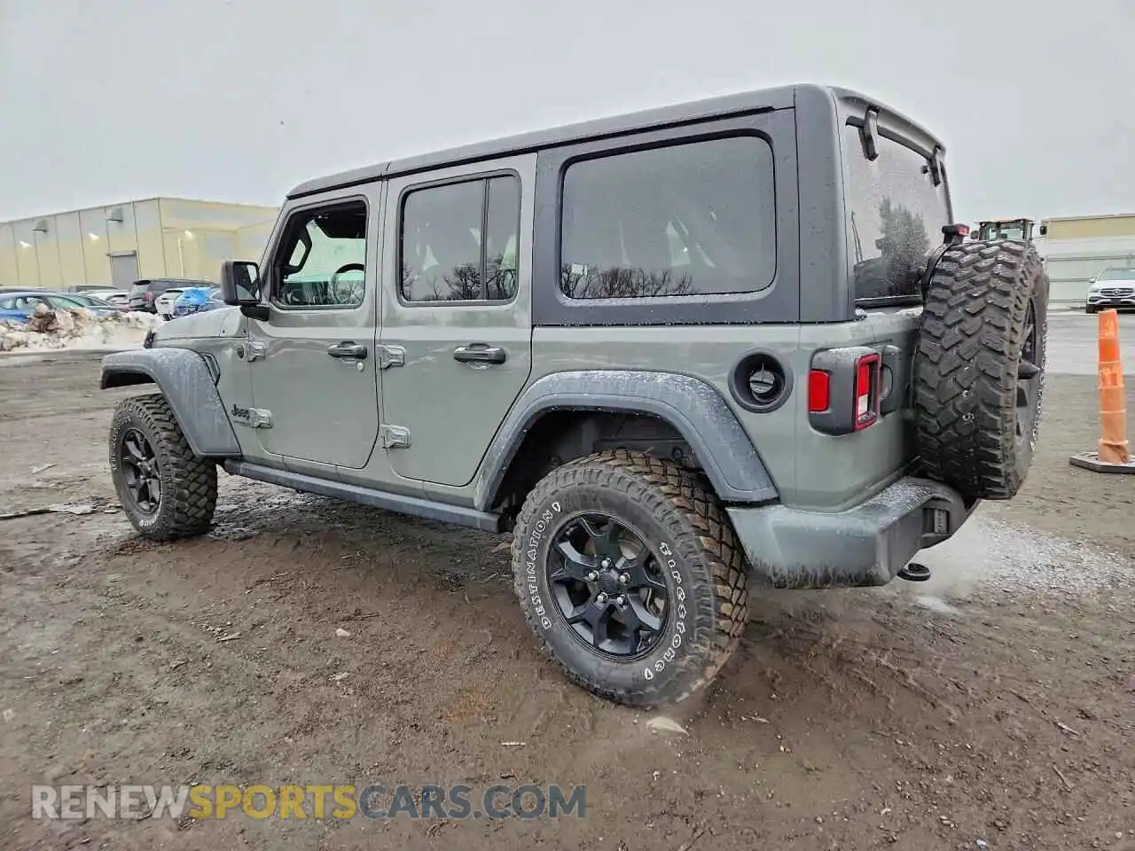2 Photograph of a damaged car 1C4HJXDN7MW859376 JEEP WRANGLER 2021