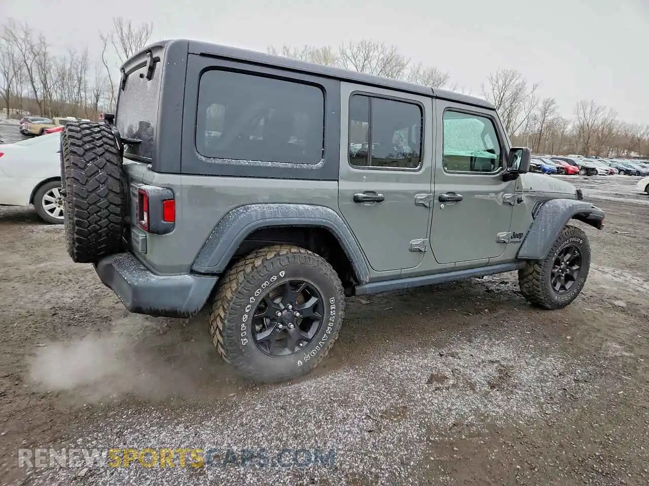 3 Photograph of a damaged car 1C4HJXDN7MW859376 JEEP WRANGLER 2021