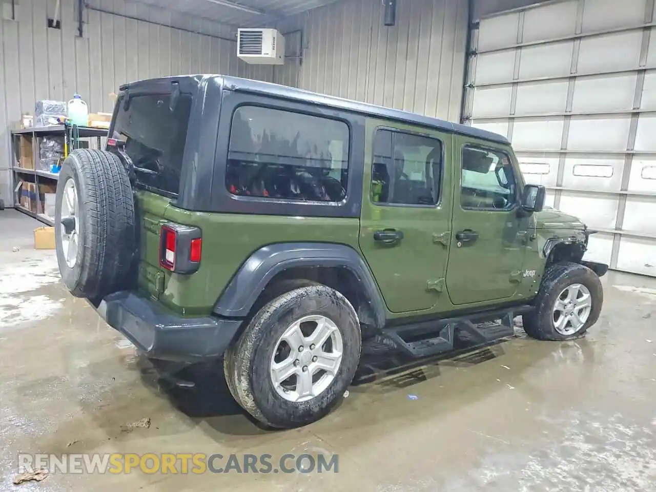 3 Photograph of a damaged car 1C4HJXDN8MW502045 JEEP WRANGLER 2021